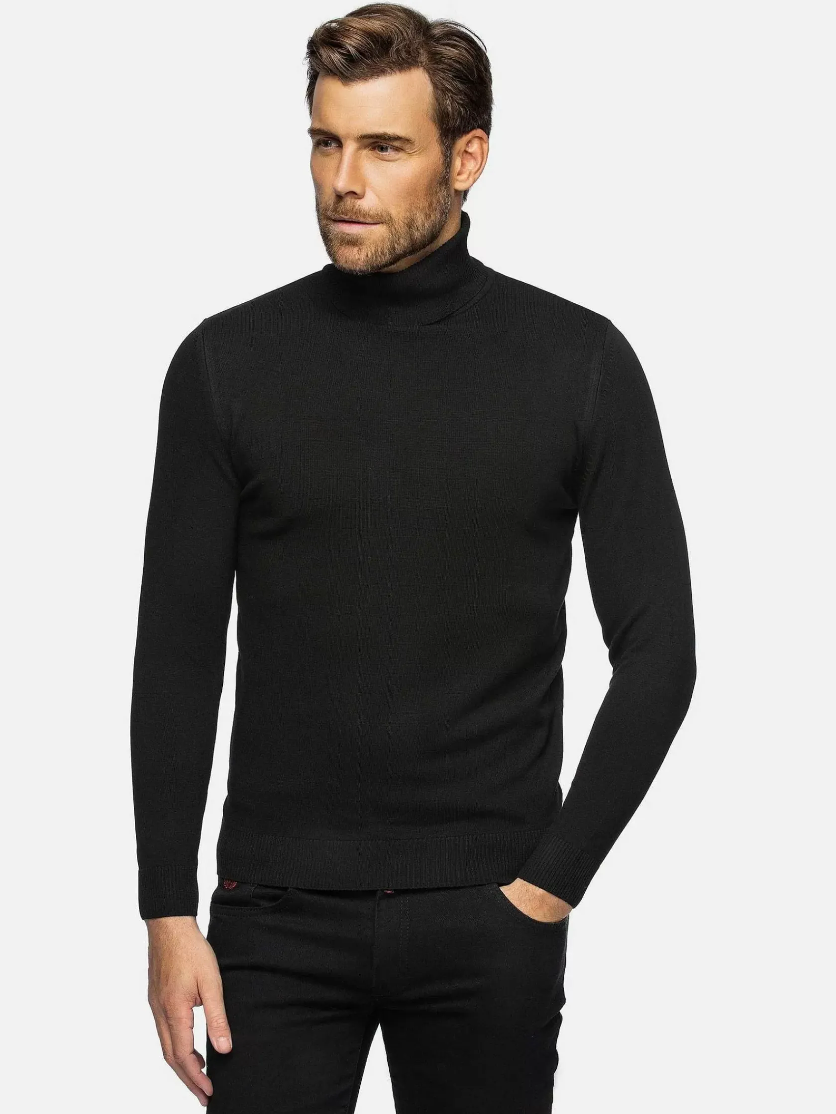 Wam Denim Sweaters|Sweater 76344 Reinel Black