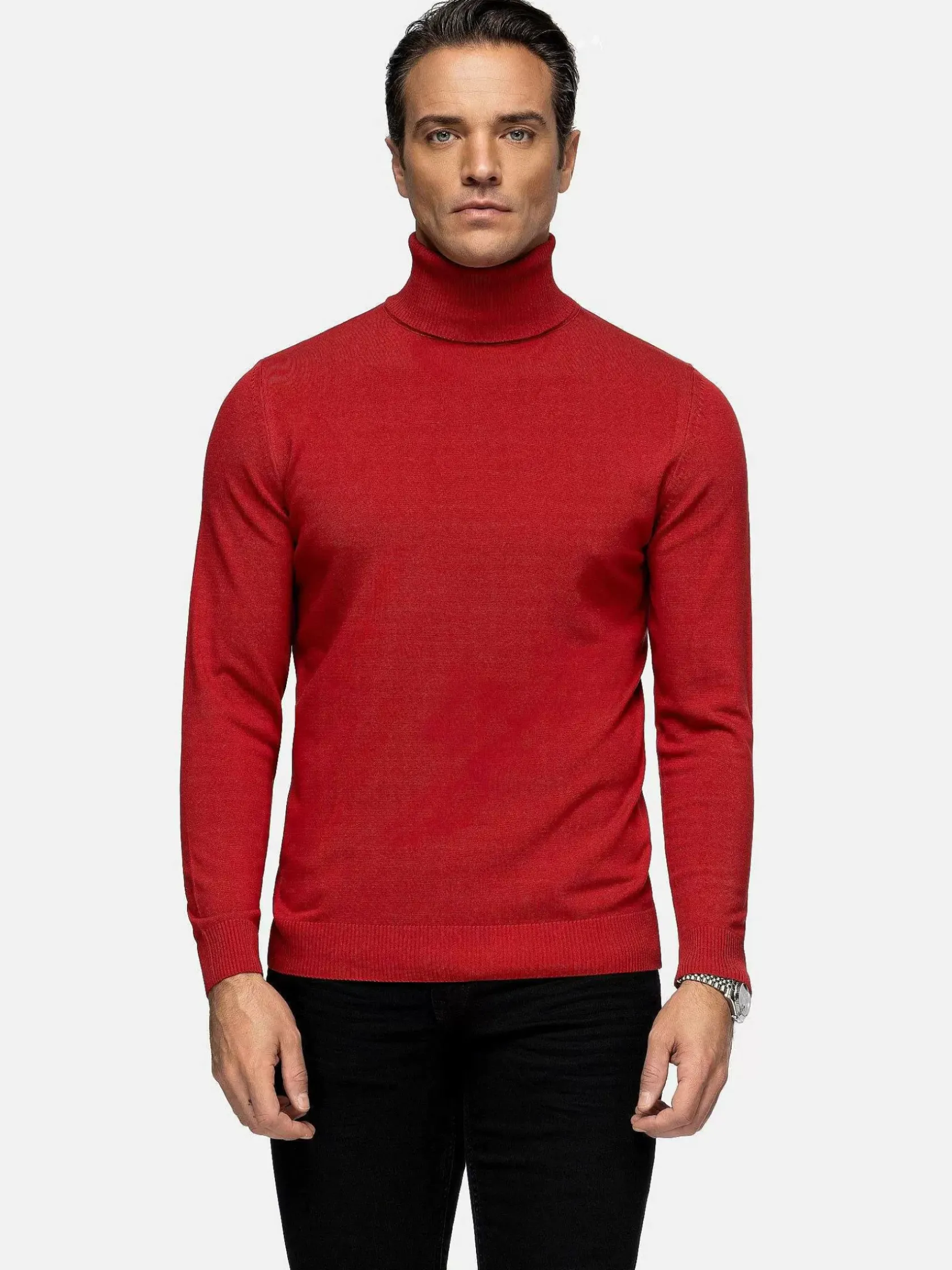 Wam Denim Sweaters|Sweater 76344 Reinel Red
