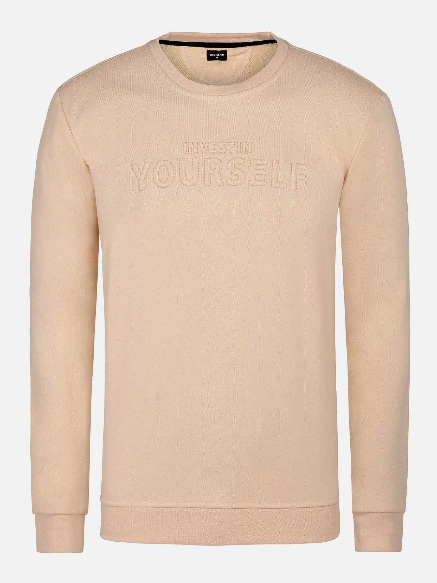 Wam Denim Sweaters|Sweater 76322 Rhino Dunes Beige