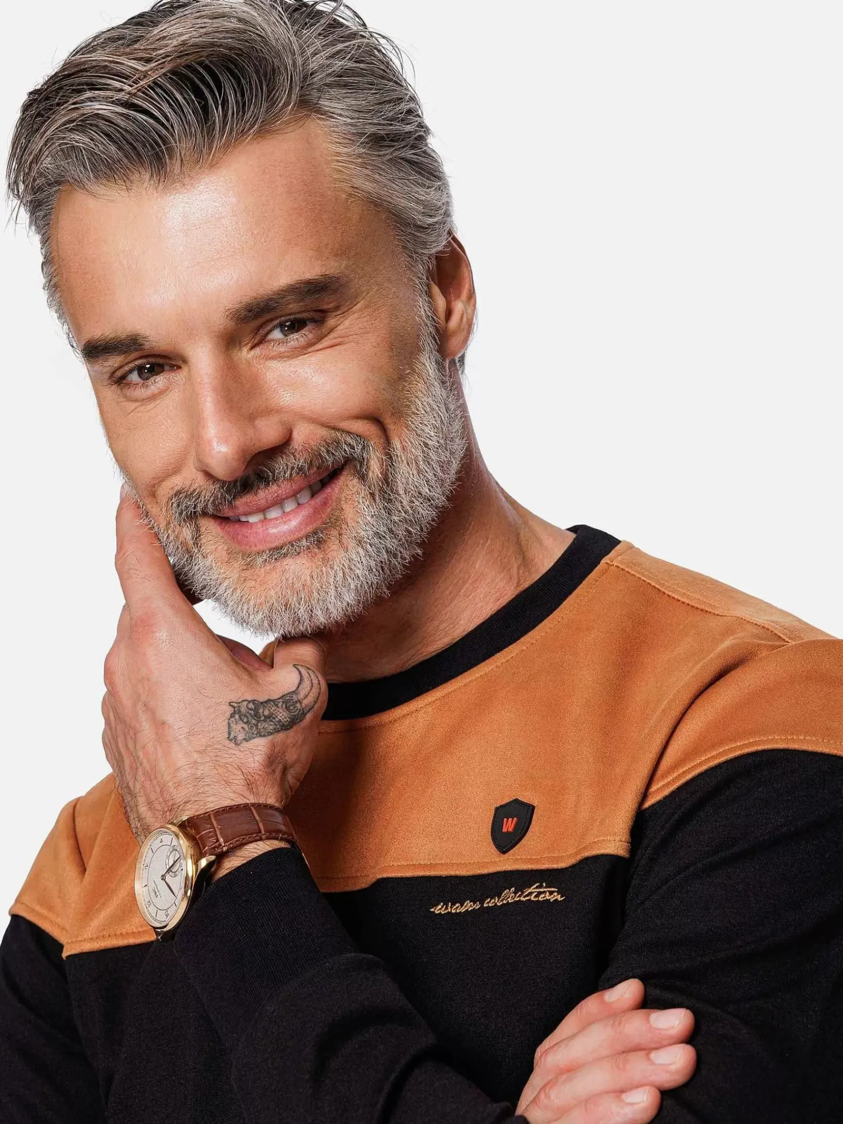 Wam Denim Sweaters|Sweater 76374 Sedona Peru Black