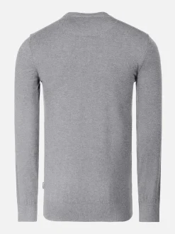 Wam Denim Sweaters|Sweater 76312 Sender Grey