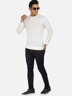 Wam Denim Sweaters|Sweater 76281 St. Petersburg Off White