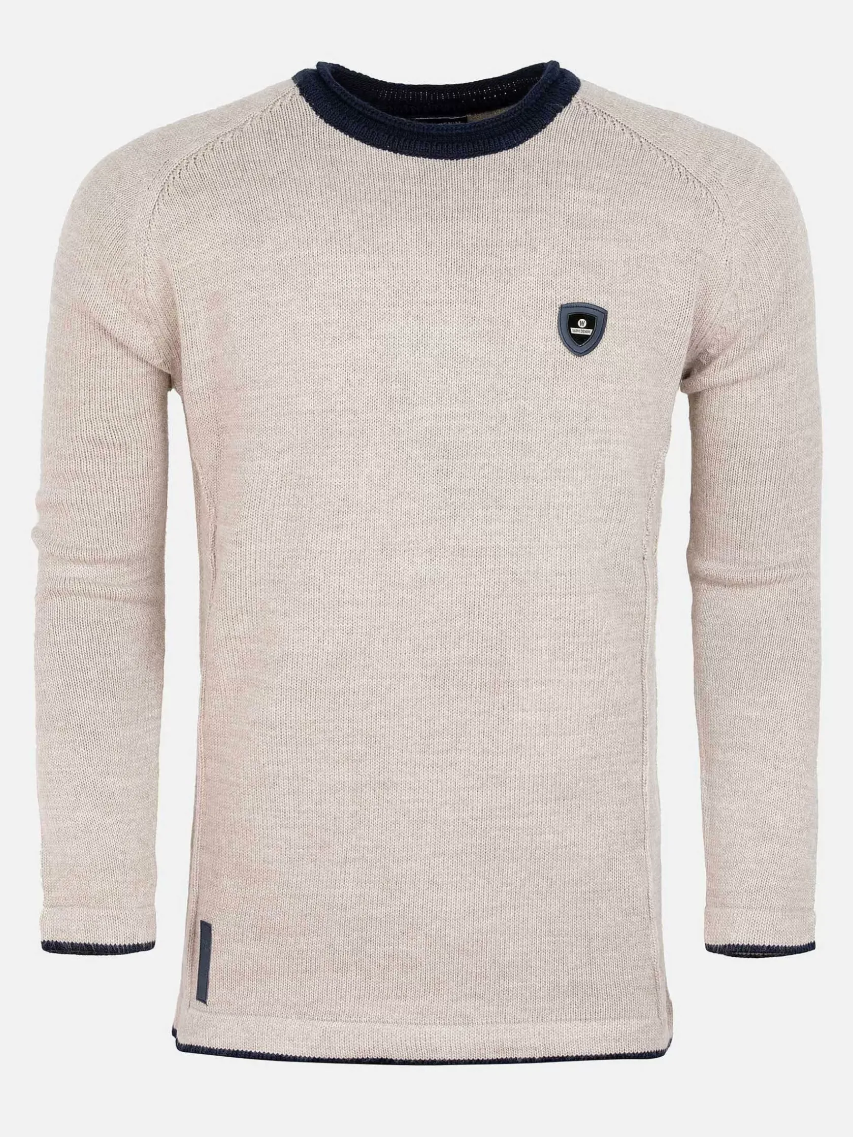 Wam Denim Sweaters|Sweater 77518 Tepic Beige