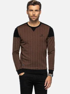 Wam Denim Sweaters|Sweater 76339 Zaire Brown