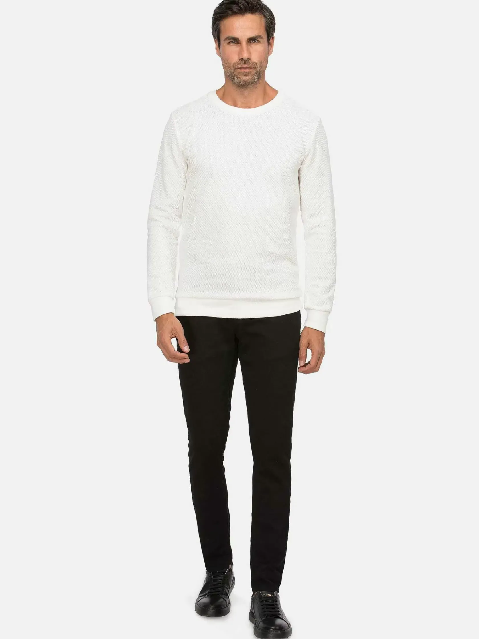 Wam Denim Sweaters|Sweater 76299 Zambezi Off White