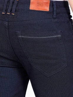 Wam Denim Jeans|Swindon Stretch Slim Fit Dark Navy Jeans