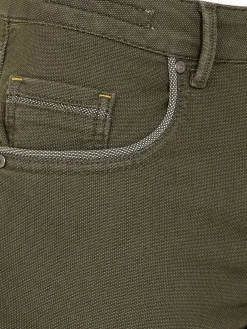 Wam Denim Jeans|Swindon Stretch Slim Fit Khaki Jeans