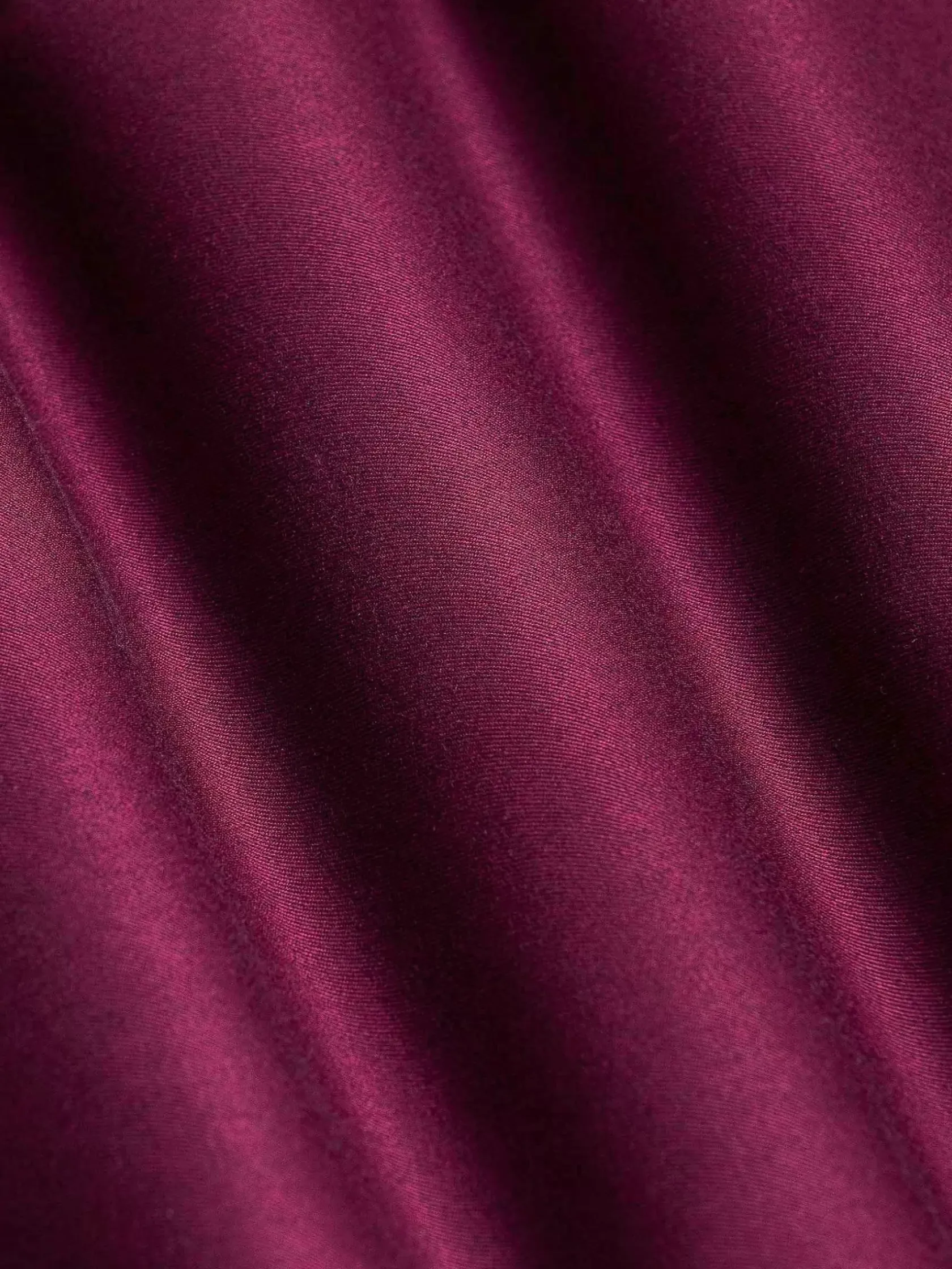 Wam Denim Overhemd Lange Mouwen|Tempesta Plain Cotton Purple Overhemd Lange Mouw