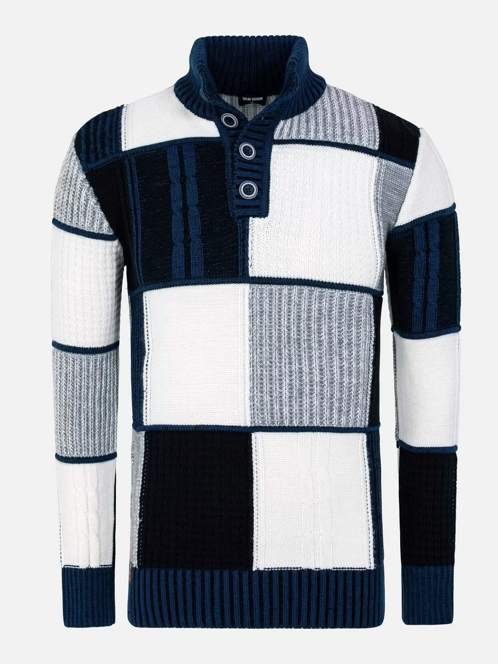 Wam Denim Truien|Truien 77542 Cambridge Navy White
