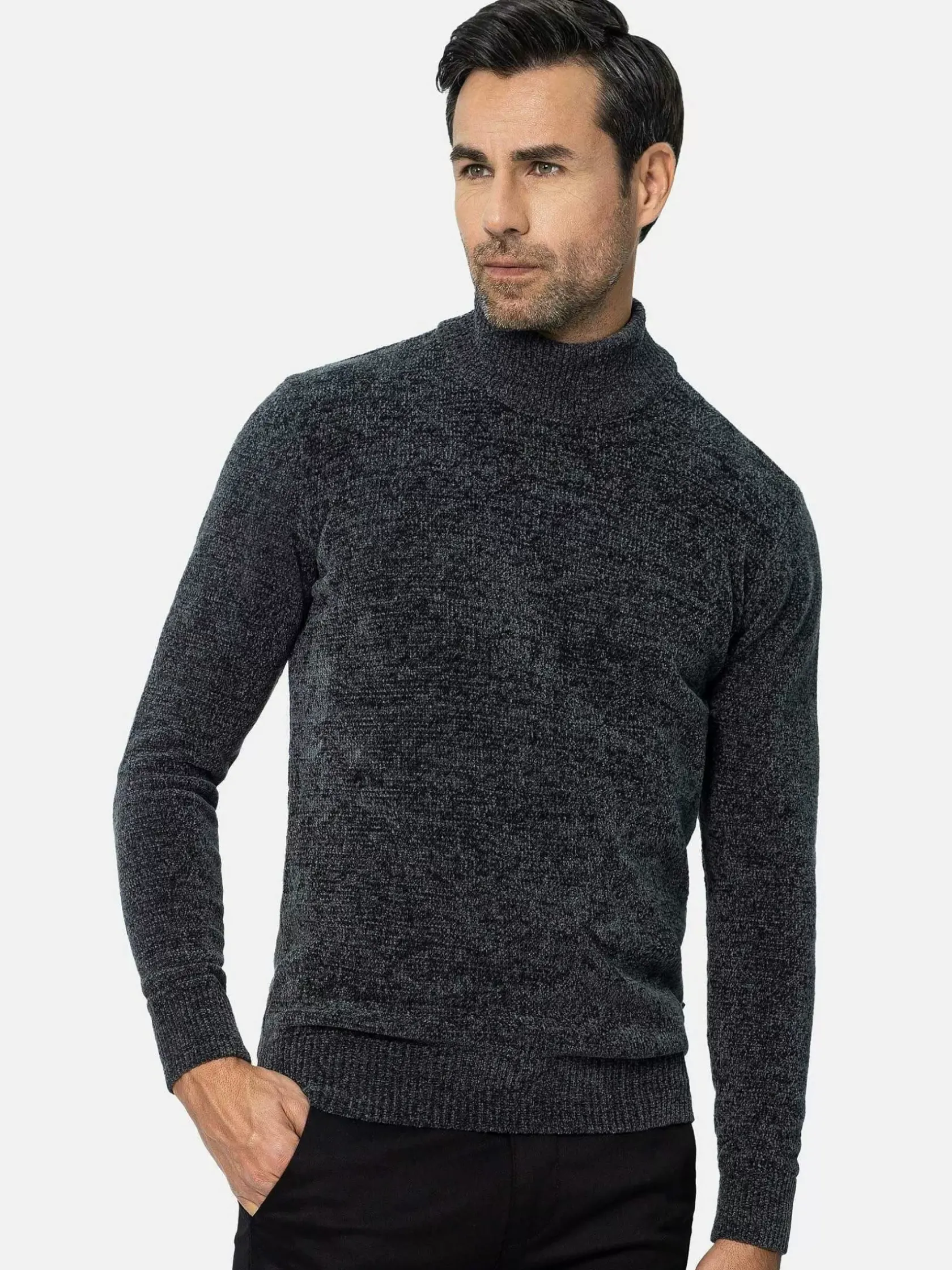 Wam Denim Truien|Truien 77539 Chandolin Anthracite