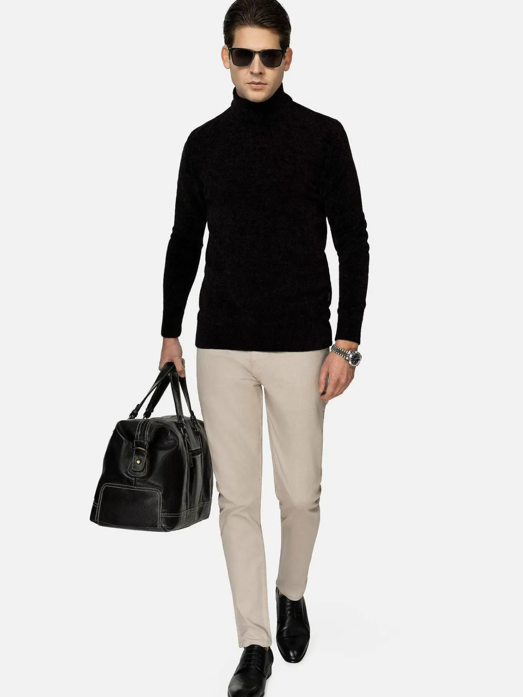 Wam Denim Truien|Truien 77539 Chandolin Black