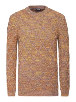 Wam Denim Truien|Truien 77520 Flinn Orange Yellow