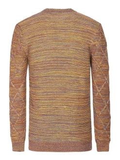 Wam Denim Truien|Truien 77520 Flinn Orange Yellow