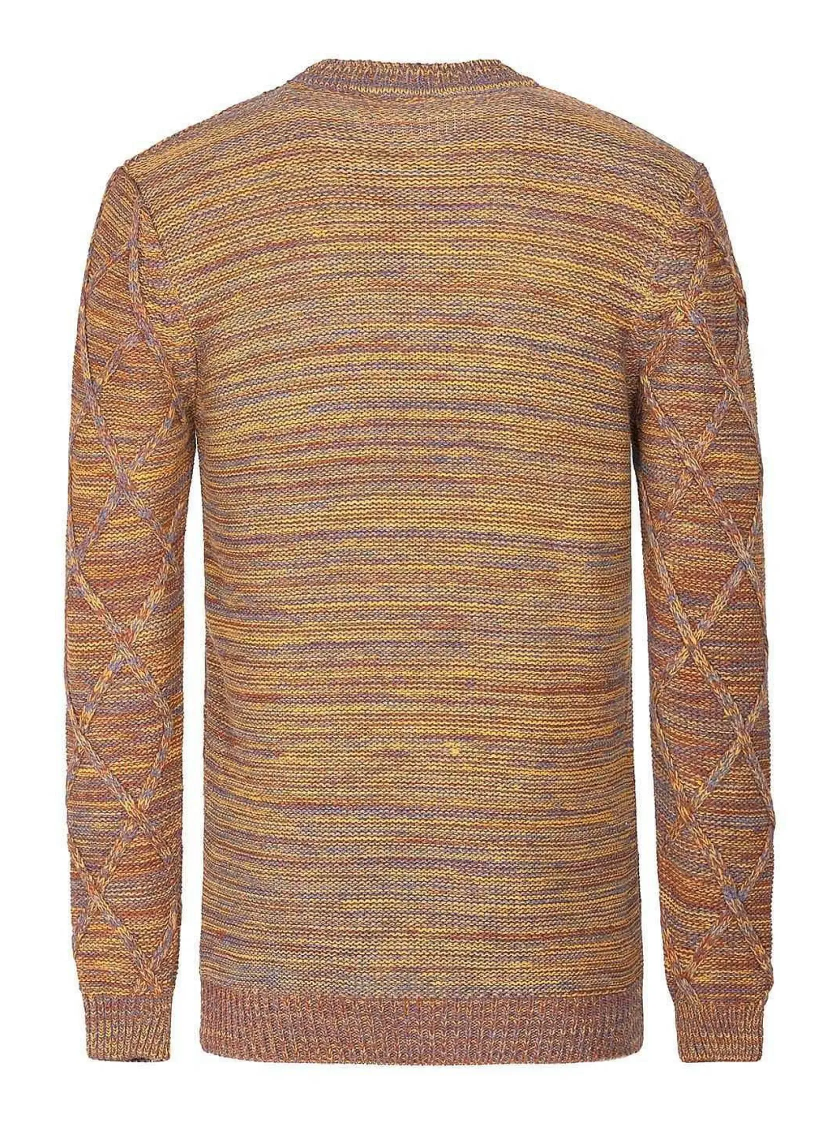 Wam Denim Truien|Truien 77520 Flinn Orange Yellow