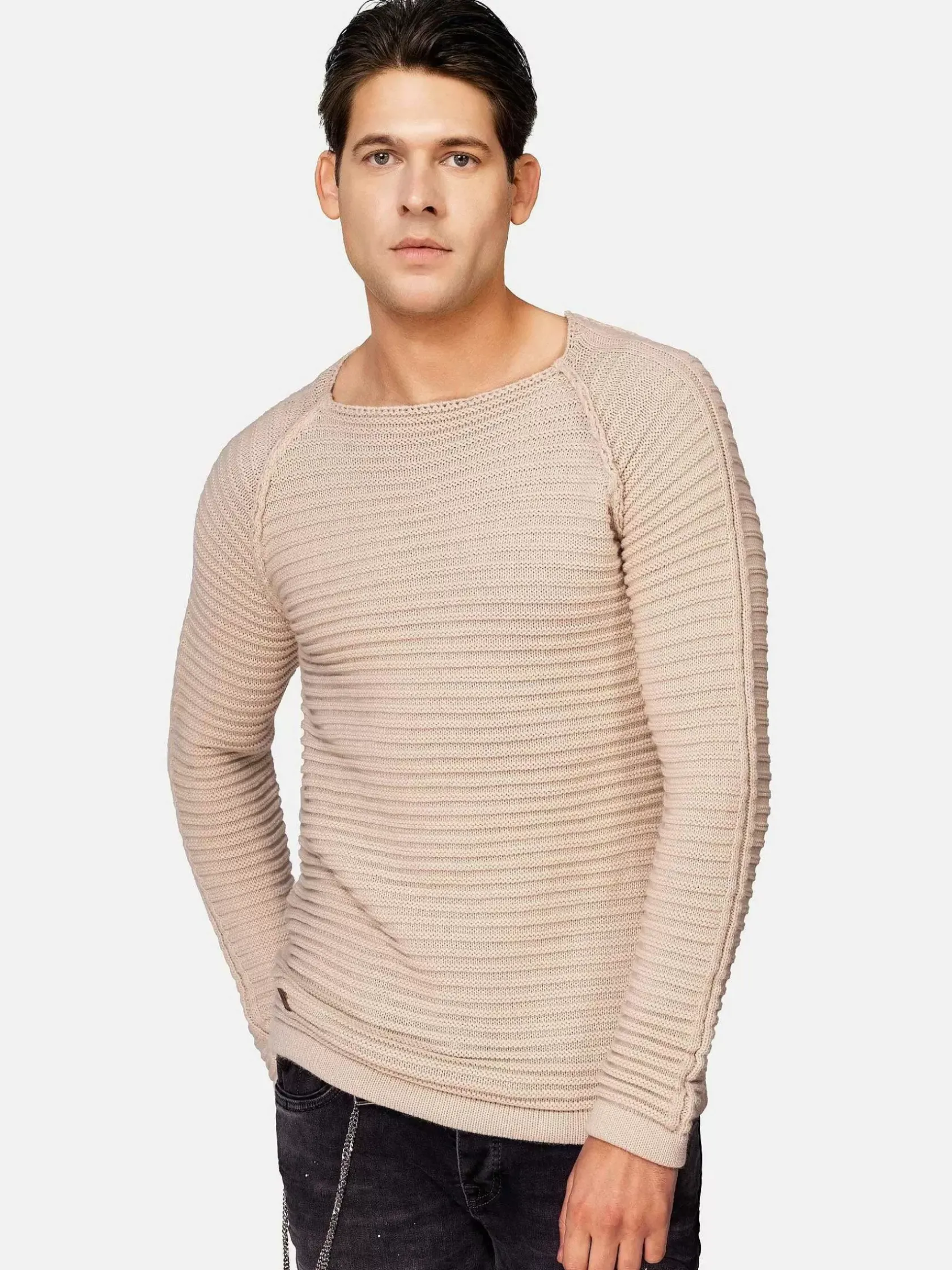 Wam Denim Sweaters|Truien 77521 Ilay Off White