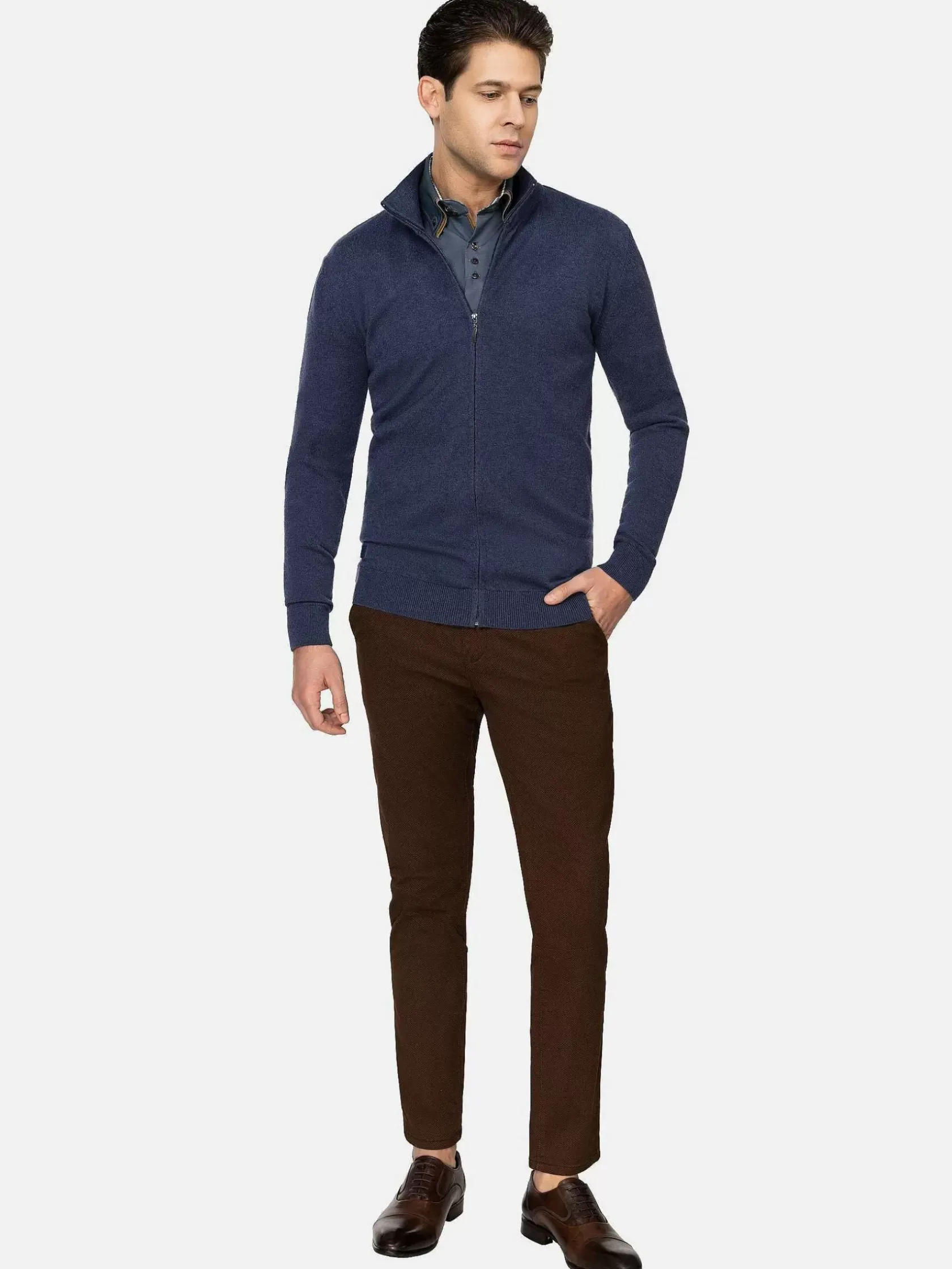 Wam Denim Truien|Truien 77537 Keith Navy