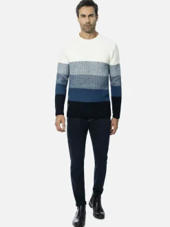 Wam Denim Truien|Truien Louie Off White Blue