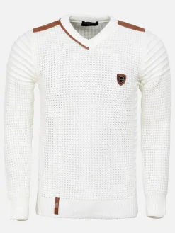 Wam Denim Truien|Truien 77513 Pachuca Off White
