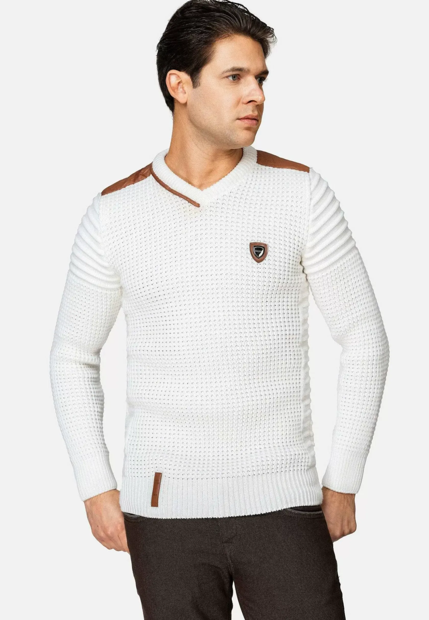 Wam Denim Truien|Truien 77513 Pachuca Off White