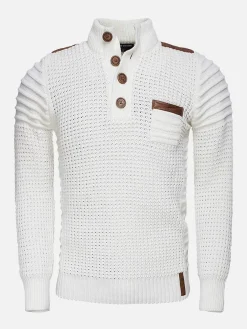 Wam Denim Truien|Trui 77215 Off White