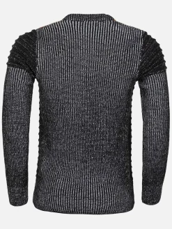 Wam Denim Truien|Trui 77515 Tulum Black White