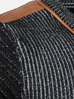 Wam Denim Truien|Trui 77515 Tulum Black White