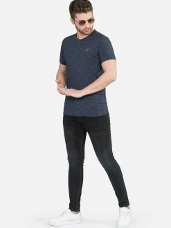Wam Denim T-Shirts|T-Shirt 79511 Fatila Navy