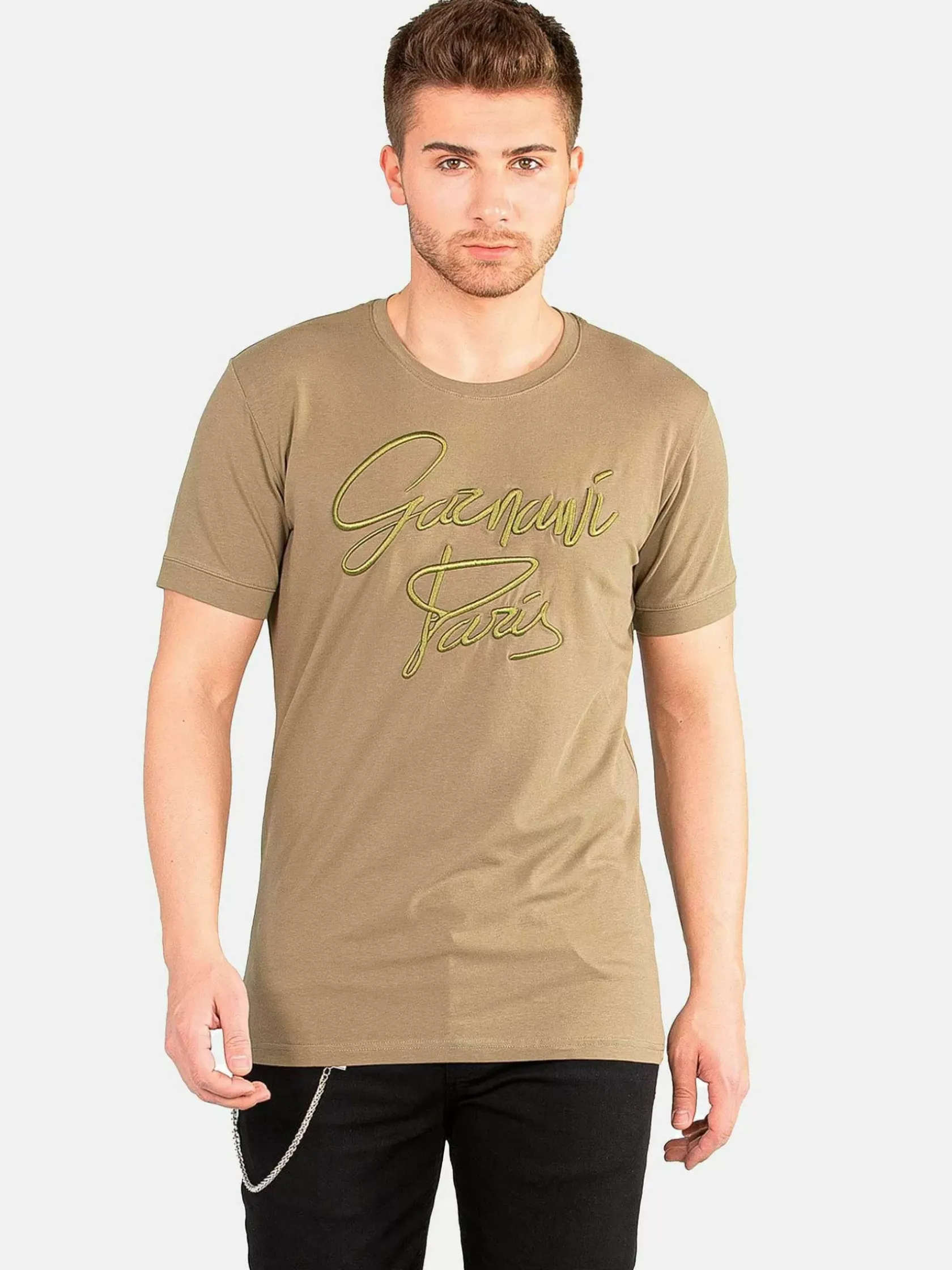 Wam Denim T-Shirts|T-Shirt 69116 Winston Salem Khaki