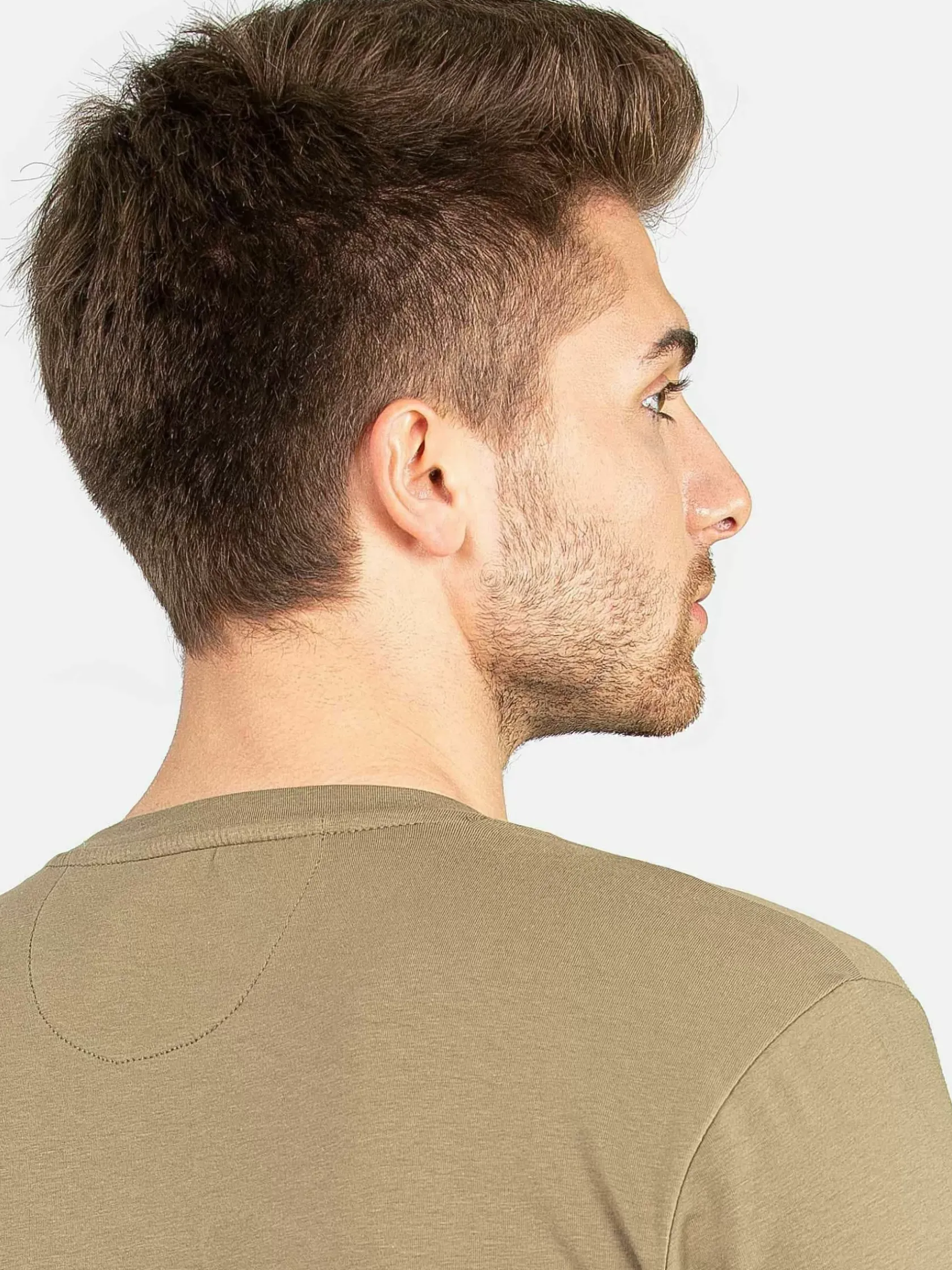 Wam Denim T-Shirts|T-Shirt 69116 Winston Salem Khaki