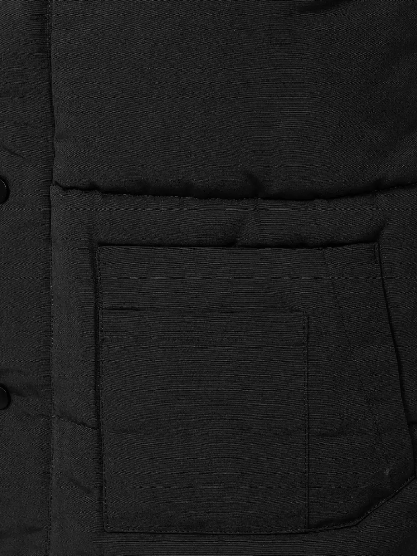 Wam Denim Bodywarmer|Velvet Crew Neck Black Bodywarmer