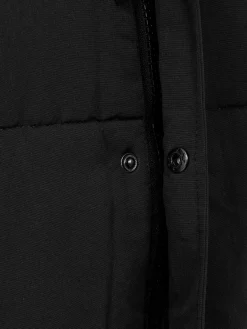 Wam Denim Bodywarmer|Velvet Crew Neck Black Bodywarmer