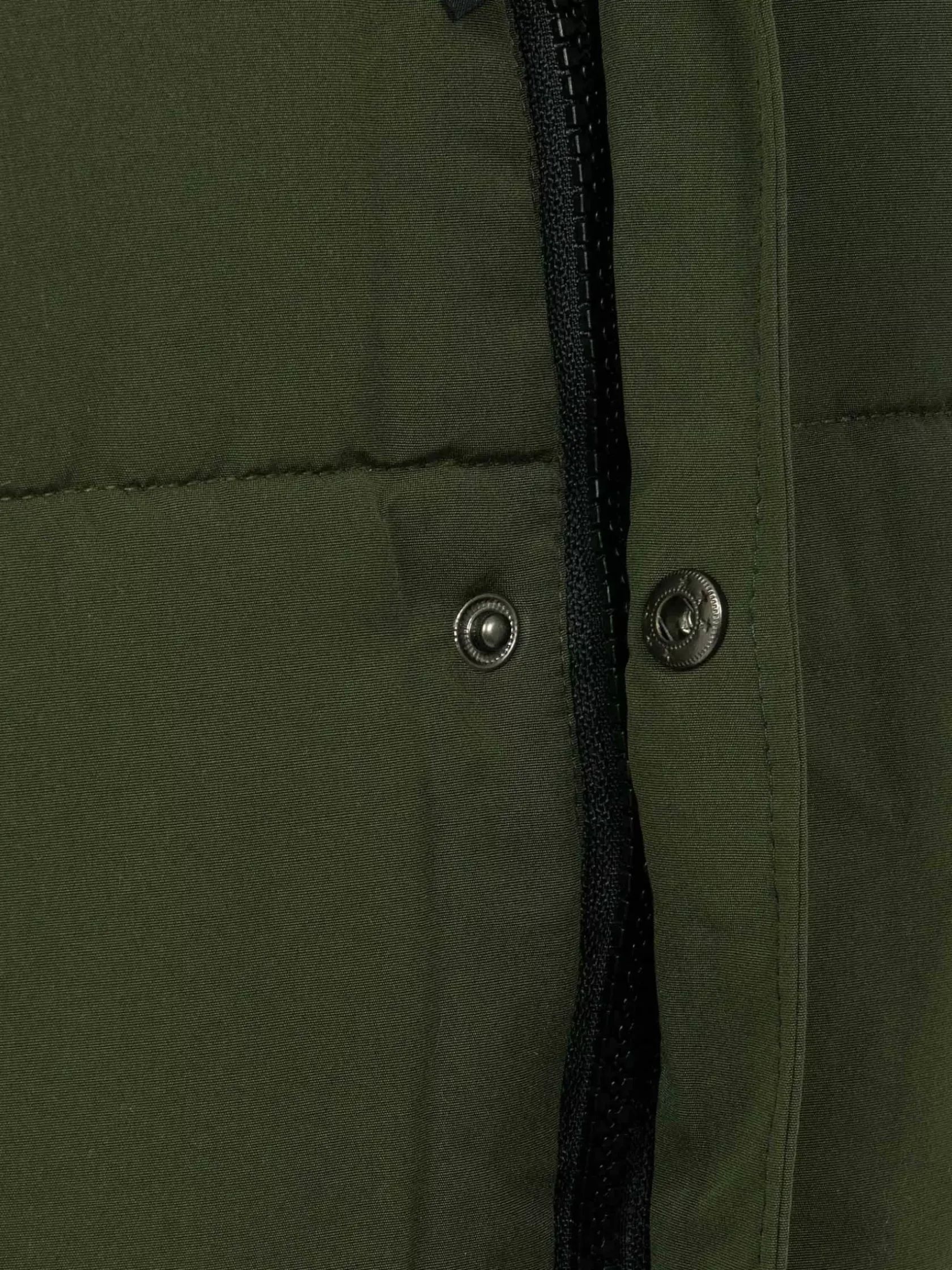 Wam Denim Bodywarmer|Velvet Crew Neck Green Bodywarmer