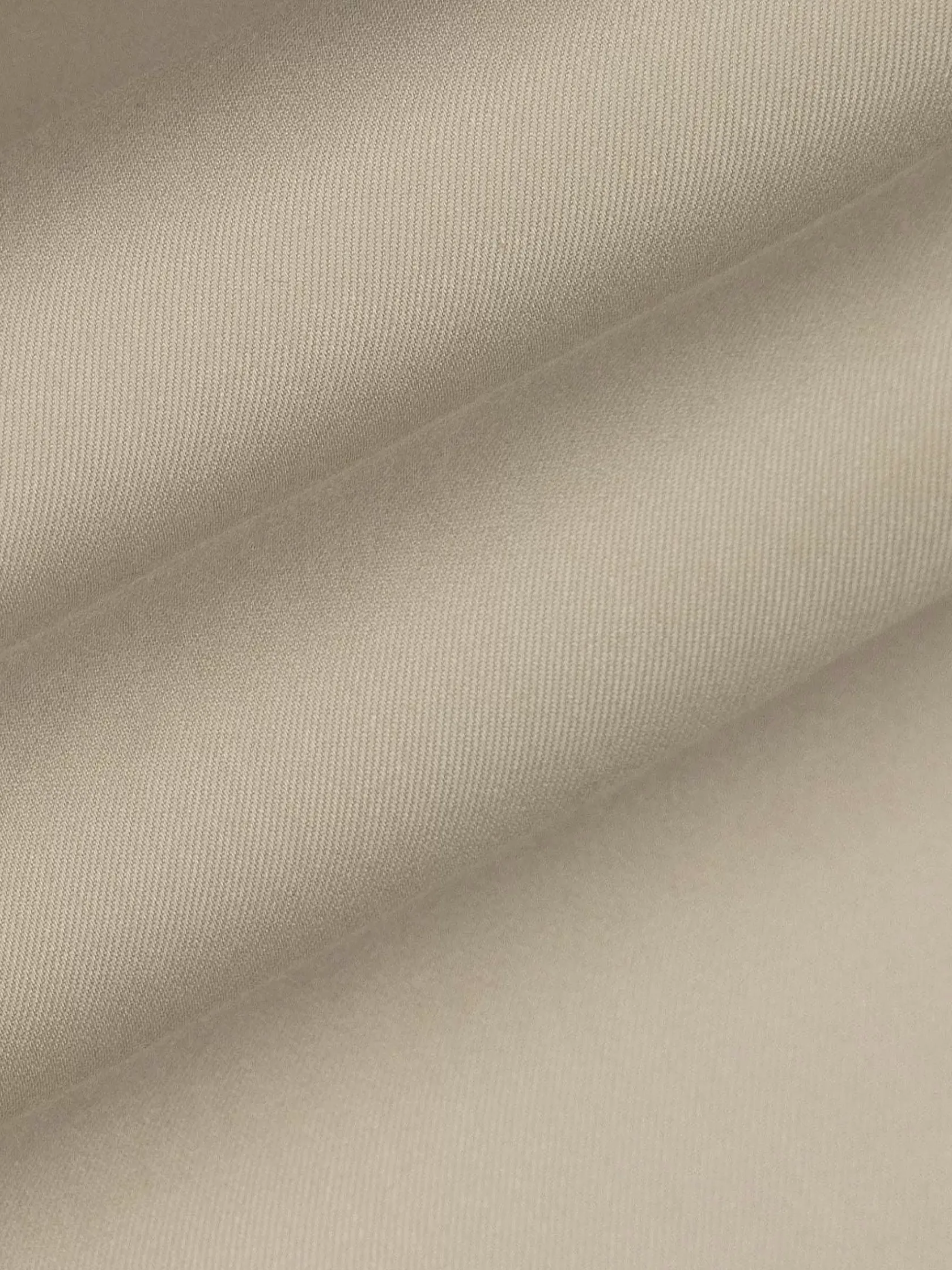 Wam Denim Overhemd Lange Mouwen|Vercelli Solid Beige Overhemd Longe Mouw