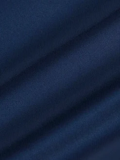 Wam Denim Overhemd Lange Mouwen|Vercelli Solid Navy Overhemd Lange Mouw