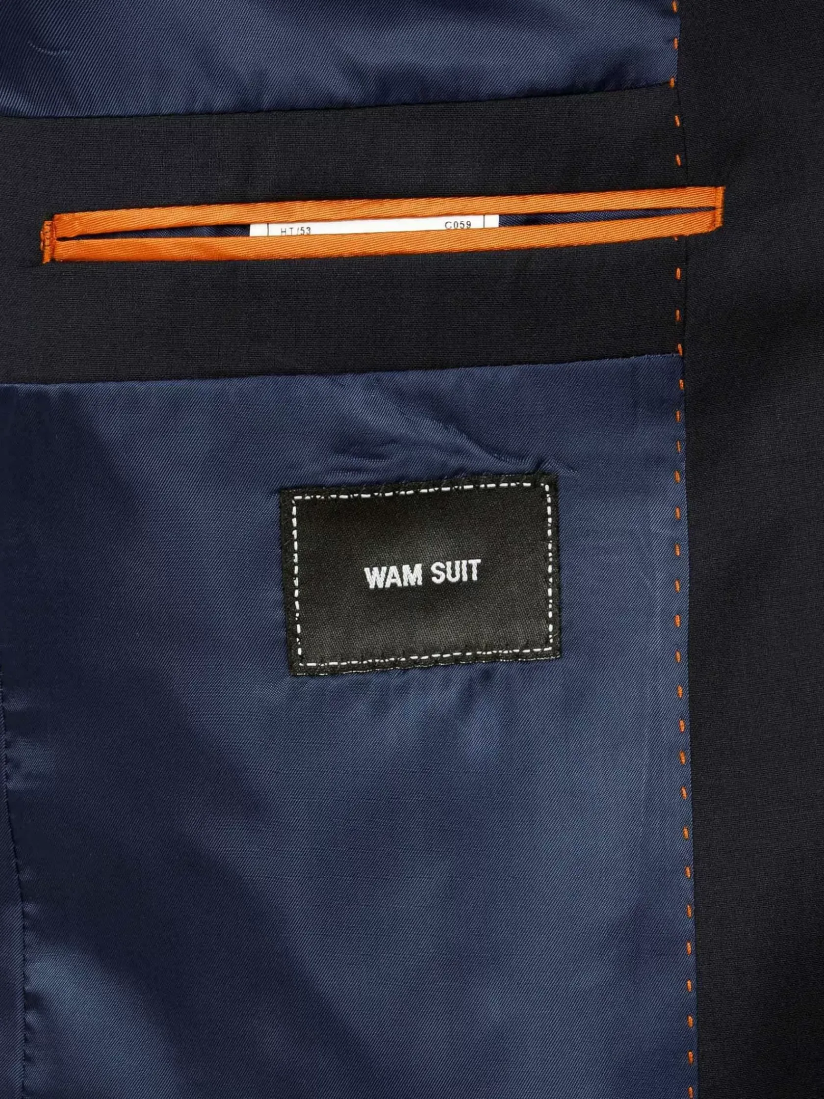 Wam Denim Kostuums|Vittorio Navy Colbert