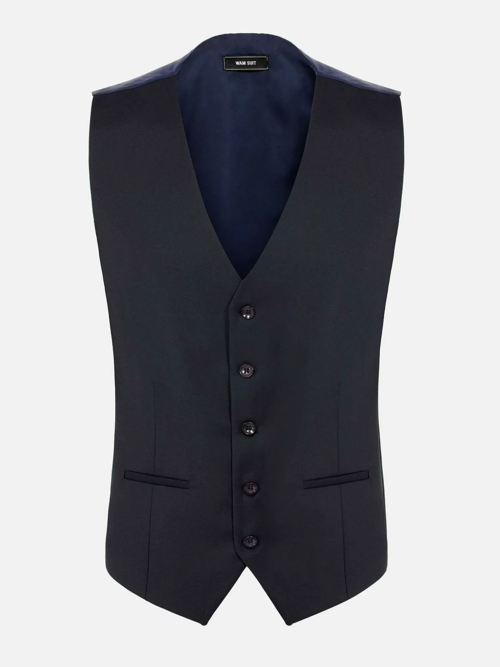Wam Denim Gilets|Vittorio Navy Gilet