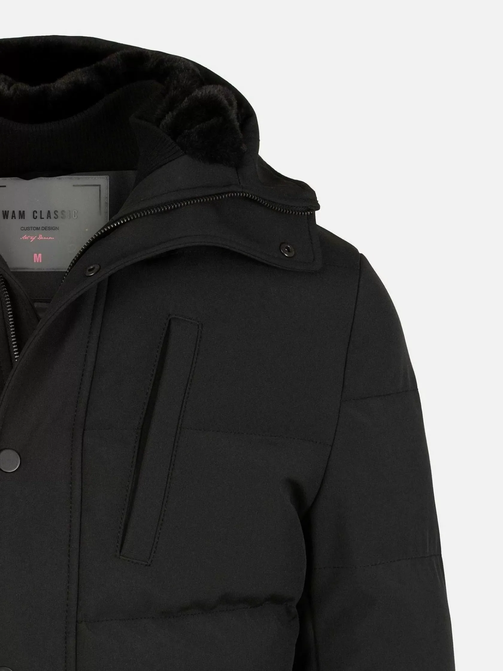 Wam Denim Winterjassen|Winter Jassen 71237 Black