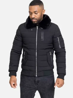Wam Denim Winterjassen|Winter Jassen 21006-7 Black