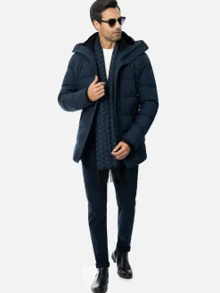 Wam Denim Winterjassen|Winter Jassen 71238 Canterbury Navy