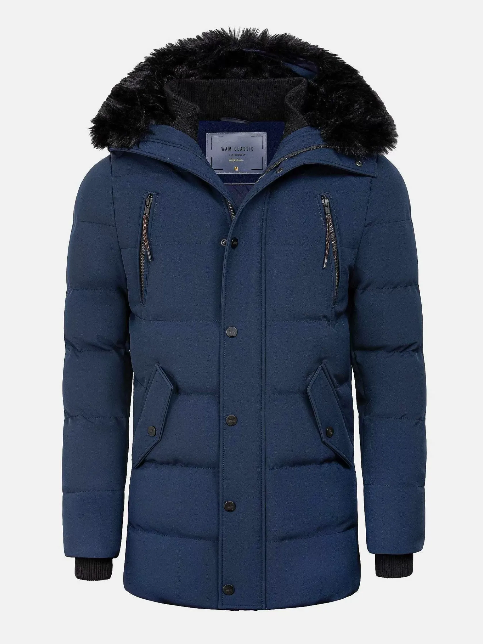 Wam Denim Winterjassen|Winter Jassen 71238 Canterbury Navy