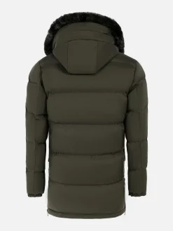 Wam Denim Winterjassen|Winterjassen 71273 Jilliam Khaki