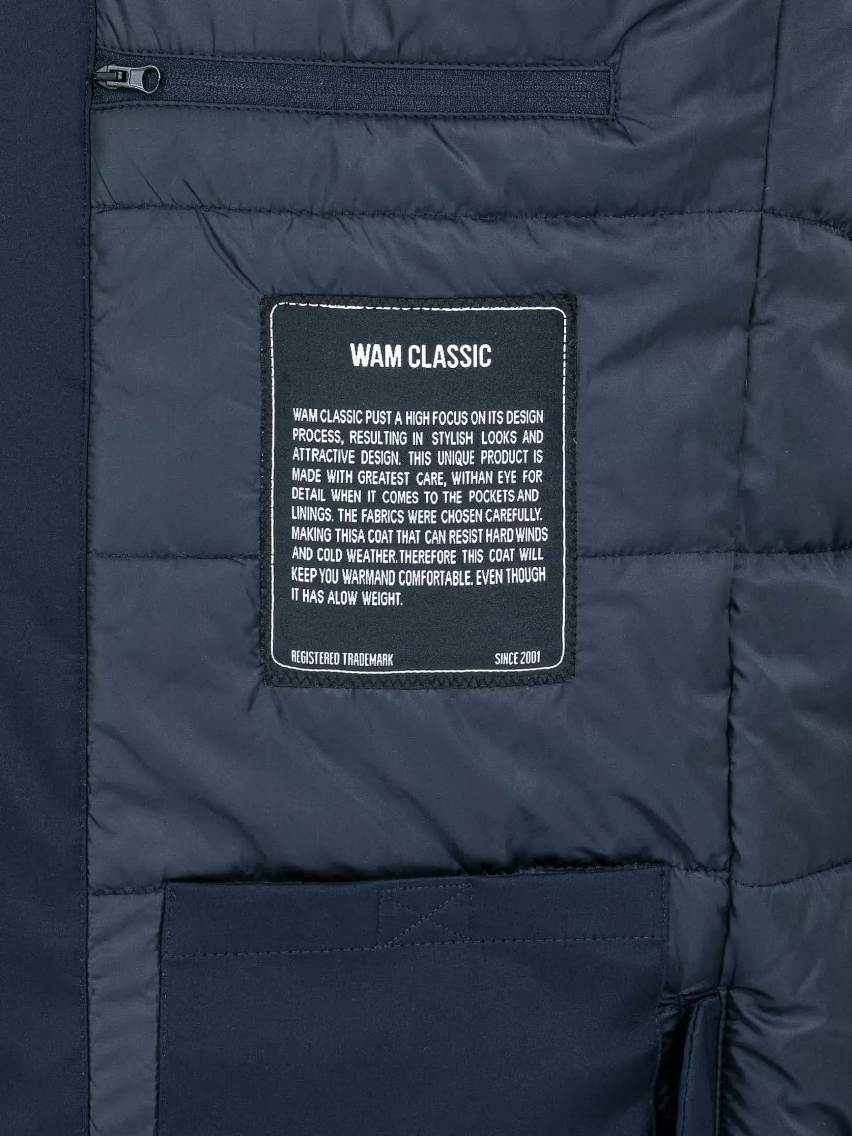Wam Denim Winterjassen|Winterjassen 71273 Jilliam Navy