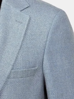 Wam Denim Colberts|Zeta Single Breasted Blue Colbert