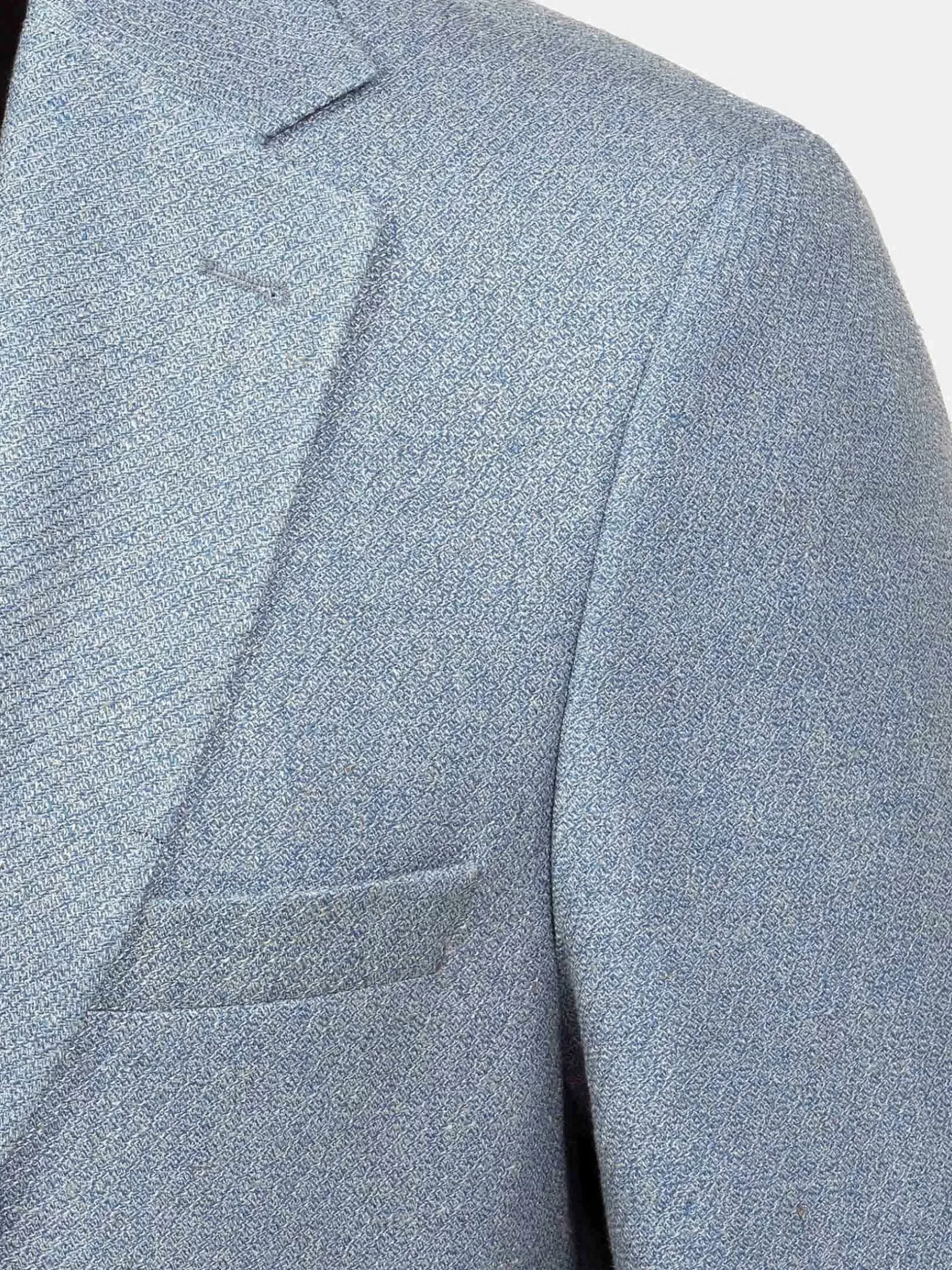 Wam Denim Colberts|Zeta Single Breasted Blue Colbert