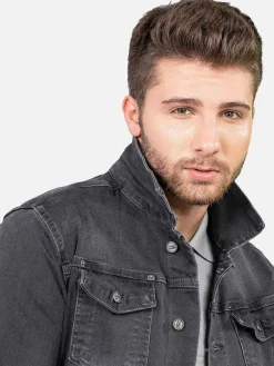 Wam Denim Zomerjassen|Zomer Jassen 68083 Aleron Black