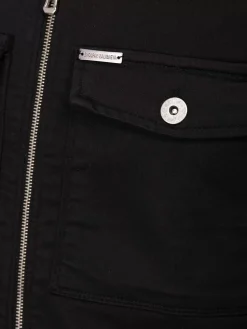 Wam Denim Zomerjassen|Zomer Jassen 82168 Curtice Black