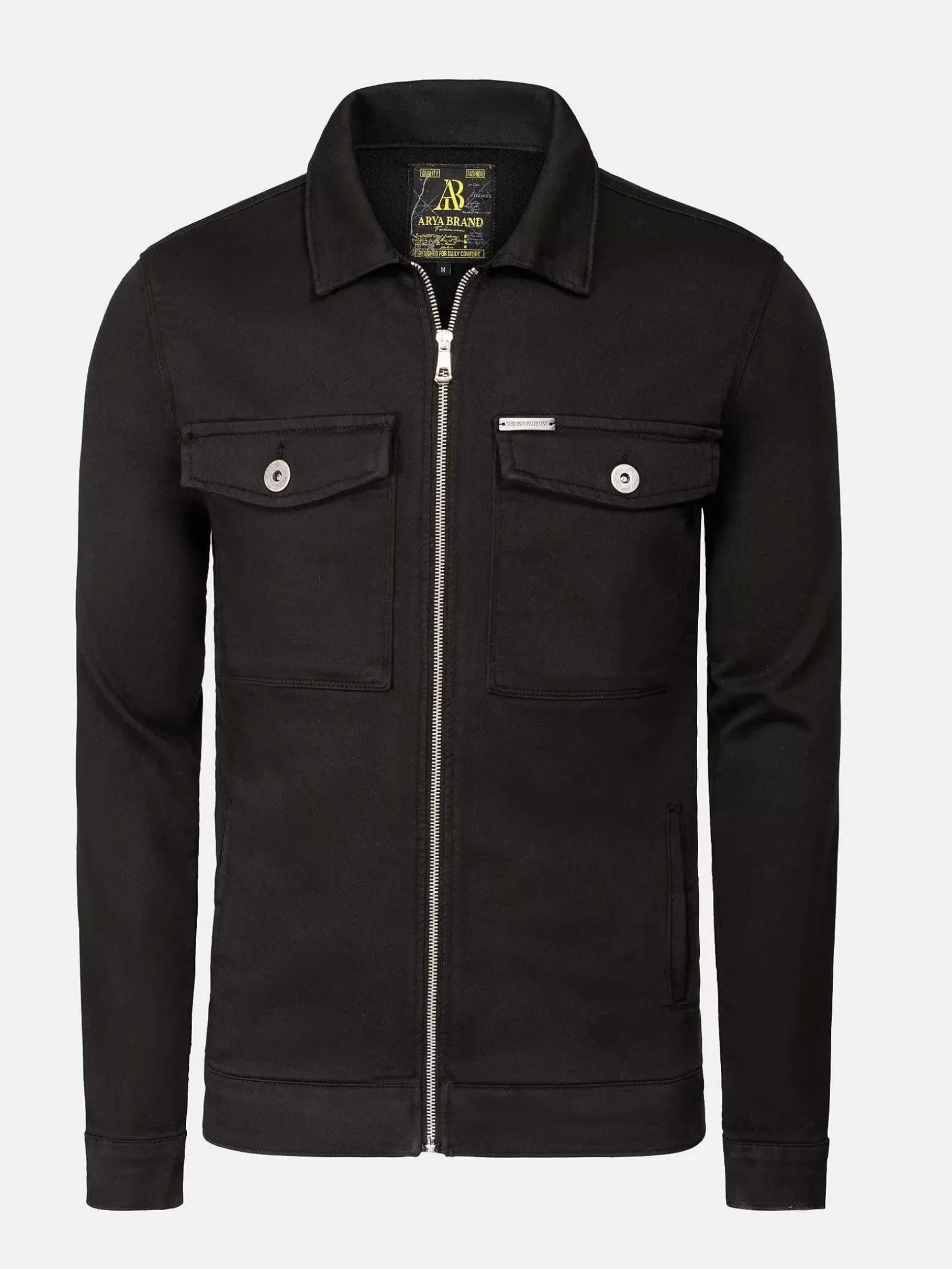 Wam Denim Zomerjassen|Zomer Jassen 82168 Curtice Black