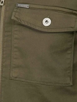Wam Denim Zomerjassen|Zomer Jassen 82168 Curtice Khaki